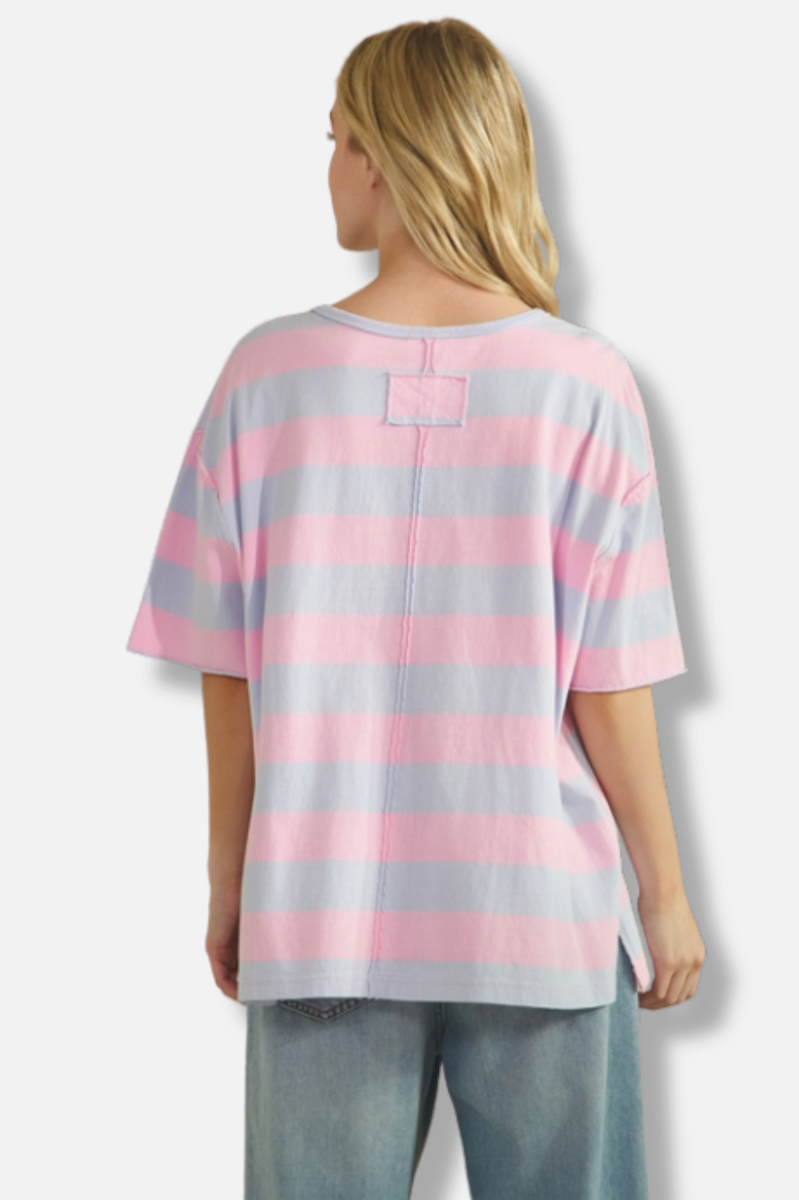 Sweet Bloom Tee - Pink