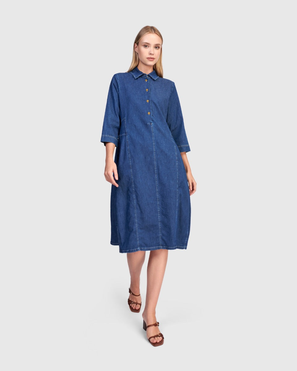 Shirt Dress - Denim