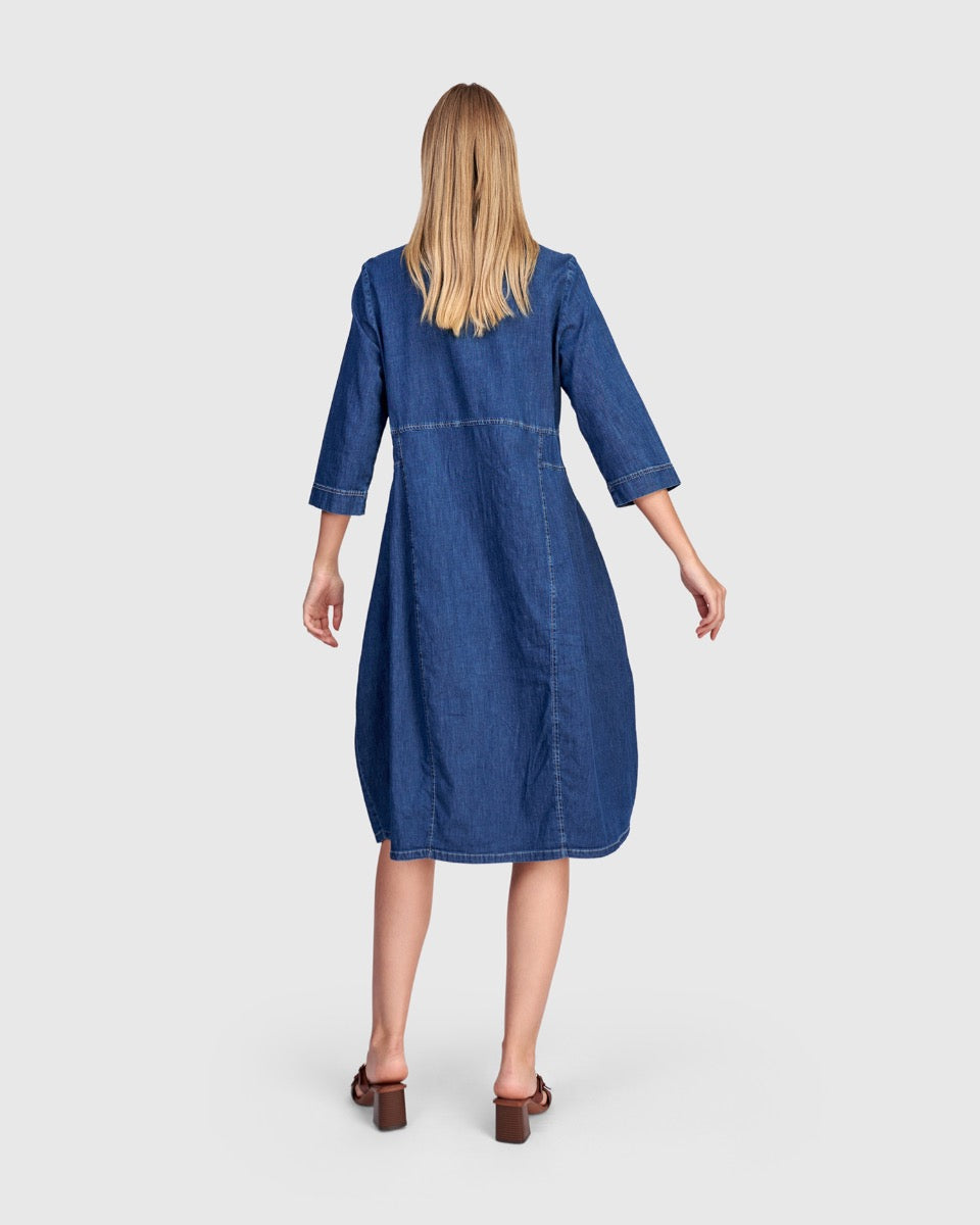 Shirt Dress - Denim