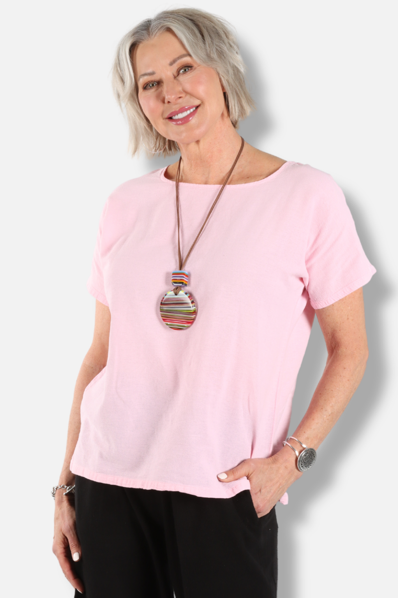 Cap Tee Plus - Flamingo