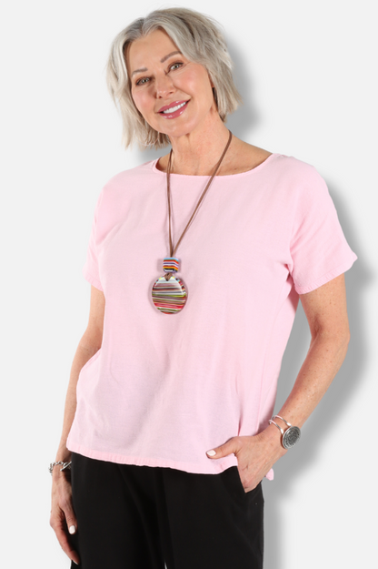 Cap Tee Plus - Flamingo