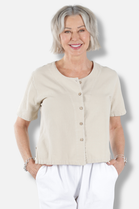Crop Top Plus - Stone