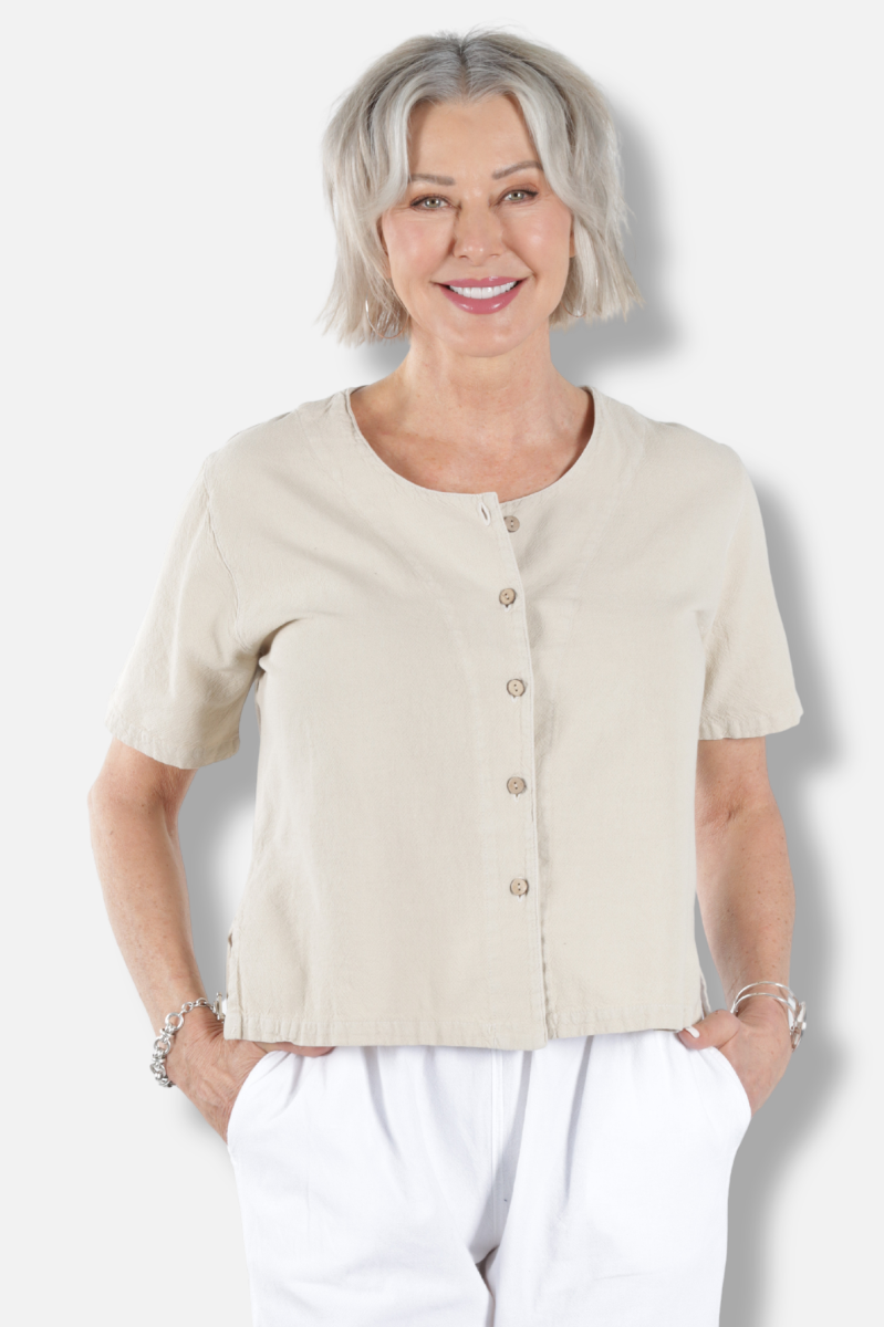 Crop Top - Stone