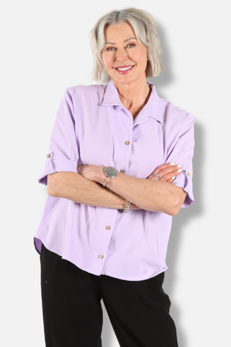 Tab Shirt - Orchid
