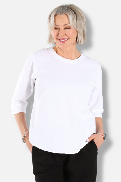 Paulina Top Plus - White