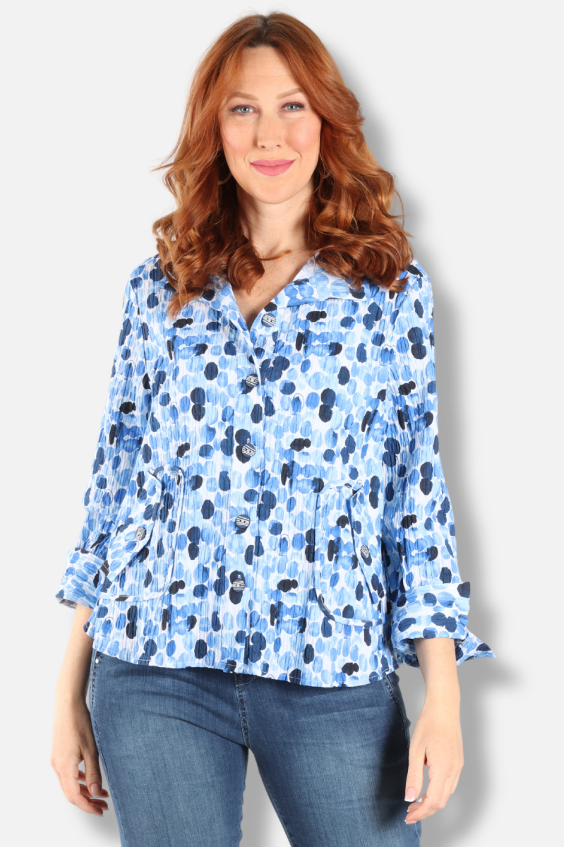 Button Down Shirt - Circles