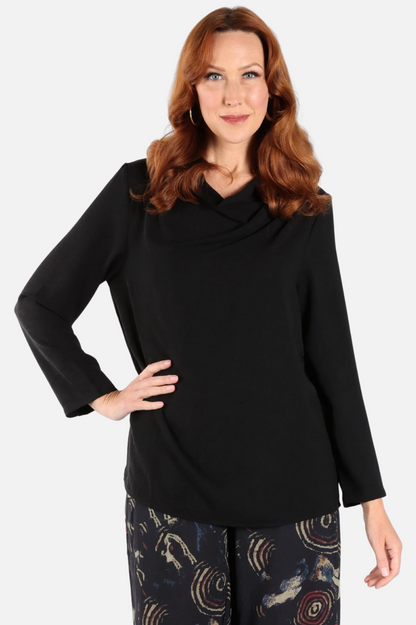Airflow Long Sleeve Top Plus - Black