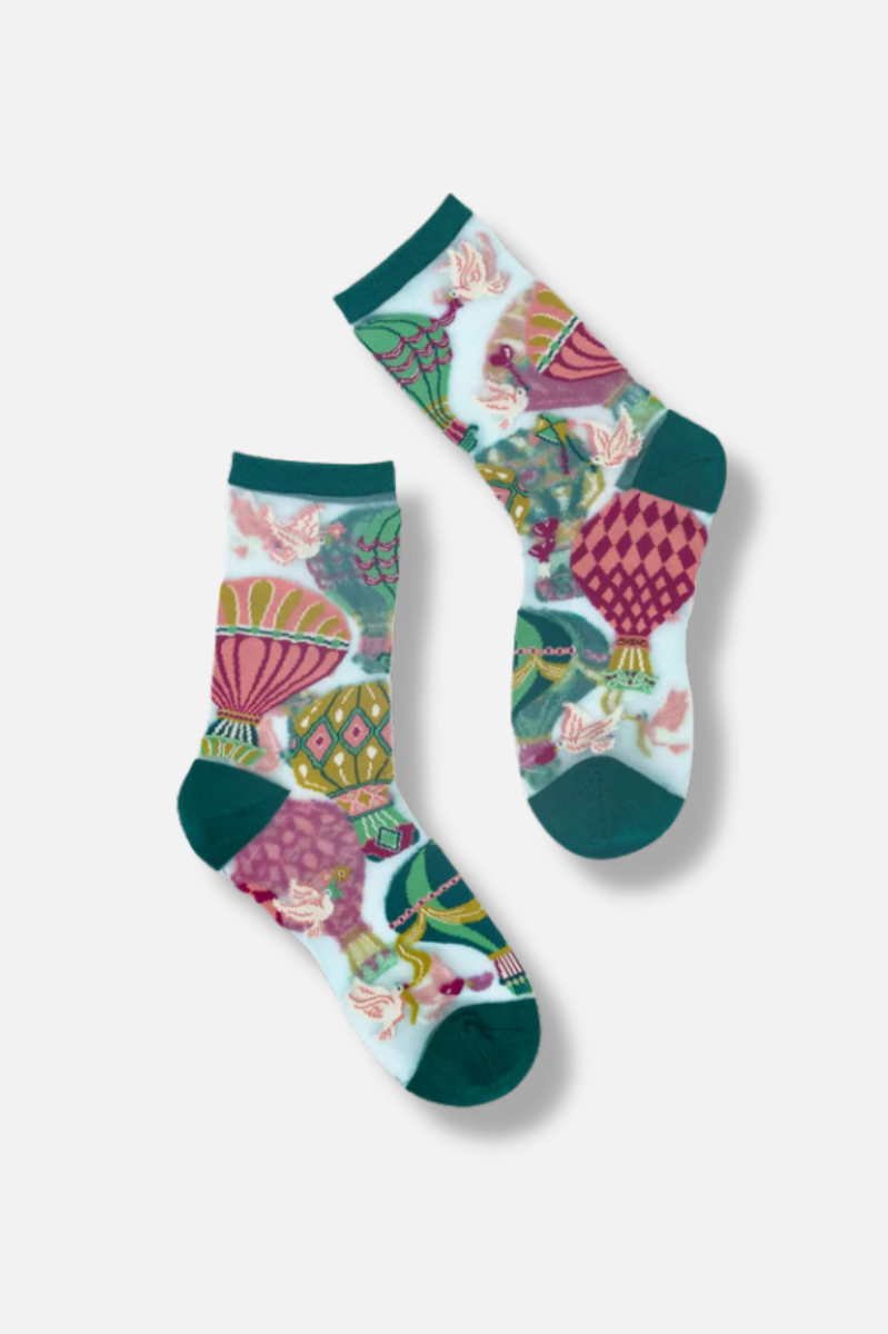 Sheer Sock - Hot Air Balloon 