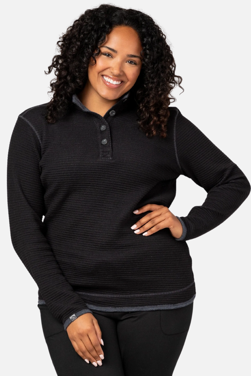 Maverick Button Up - Black