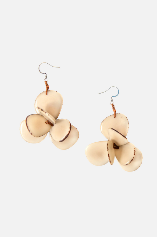 Florence Earrings - Ivory