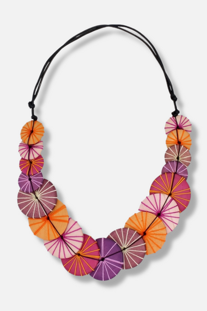 Azalea Necklace - Purple