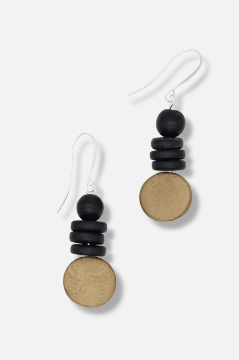 Dusk Earring - Brown