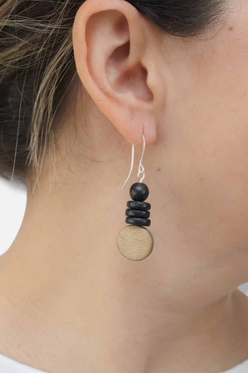 Dusk Earring - Brown