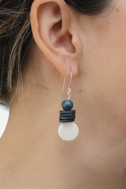 Dusk Earring - White