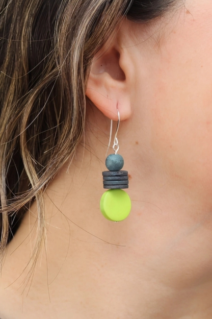 Dusk Earring - Lime