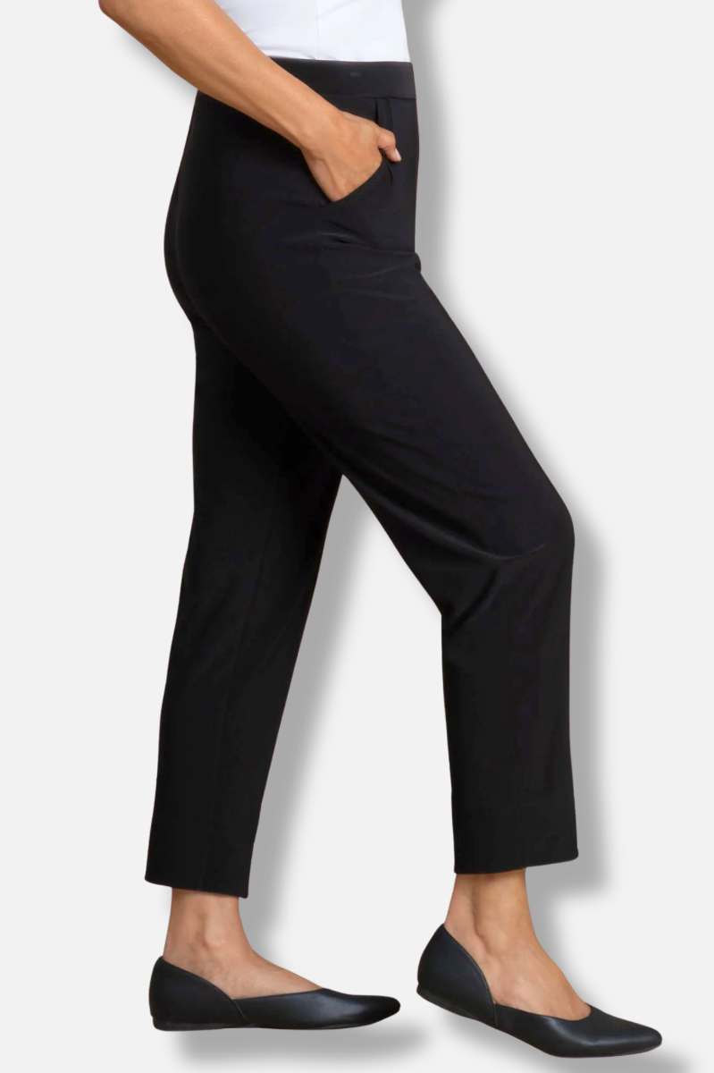 Hepburn Ankle Pant - Black 