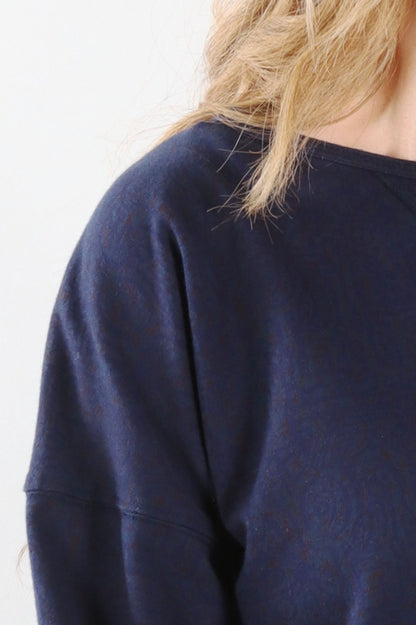 Stretch Terry Sweatshirt - Nebula Odyssey Print