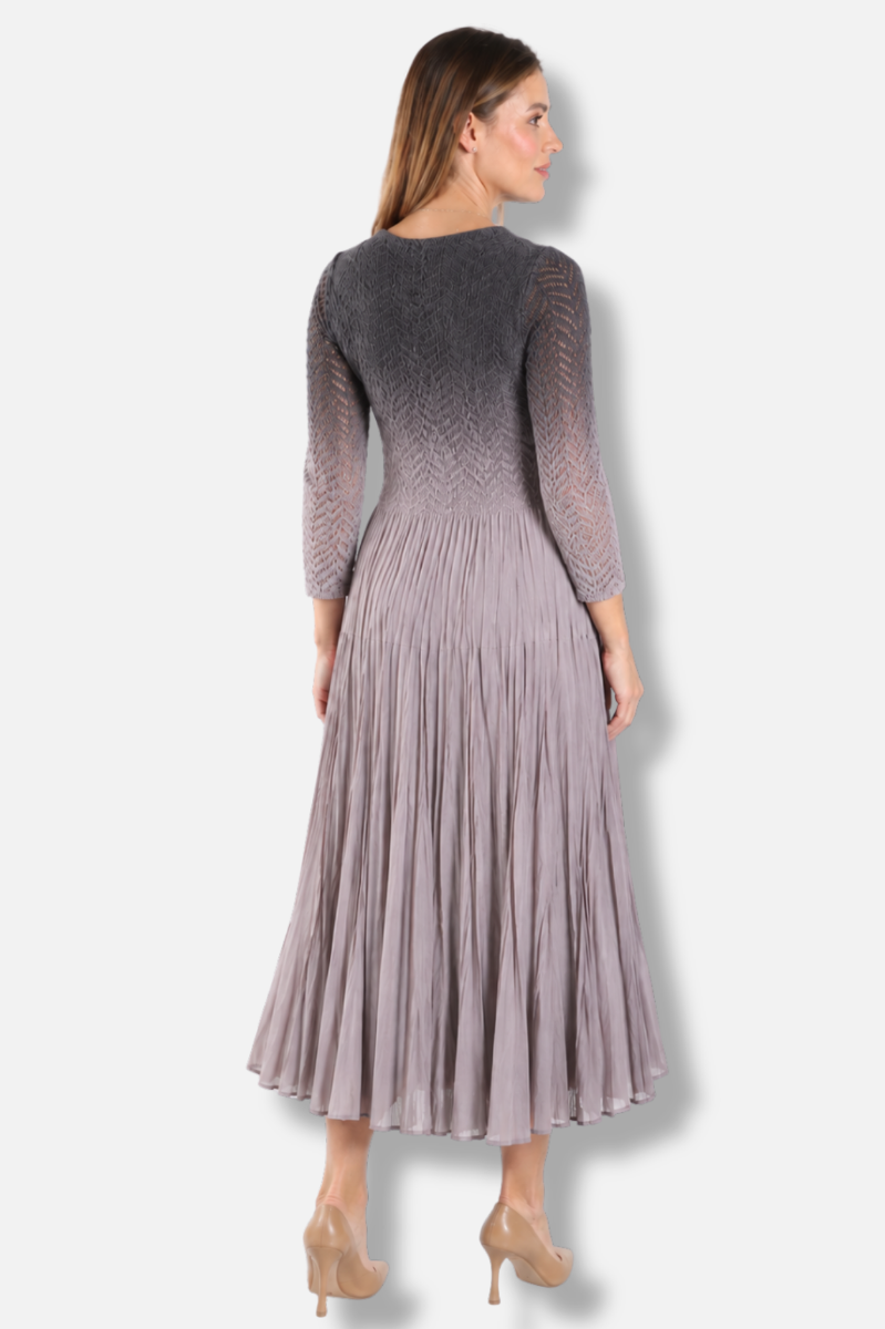Ombre Dress - Grey