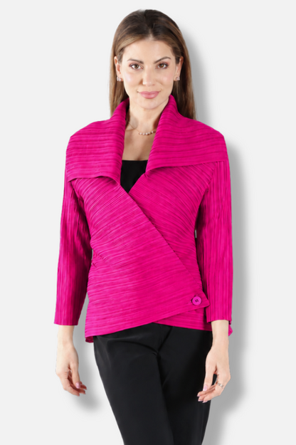Wrap Jacket - Magenta