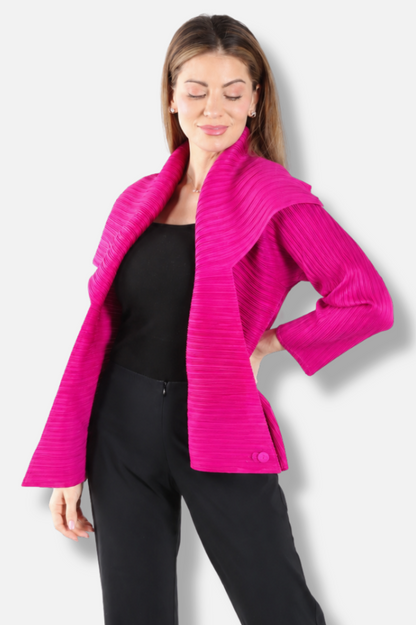 Wrap Jacket - Magenta