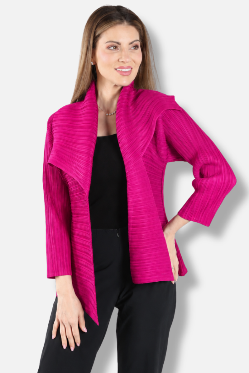 Wrap Jacket - Magenta