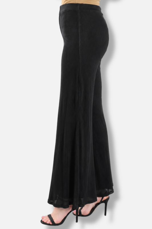 Pleated Pant - Black