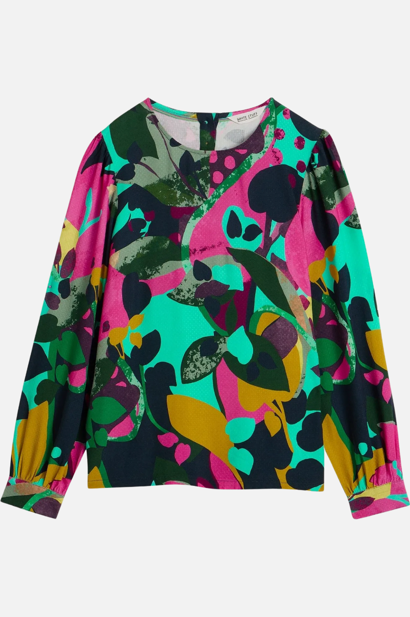 Ulla Top - Pink Multi