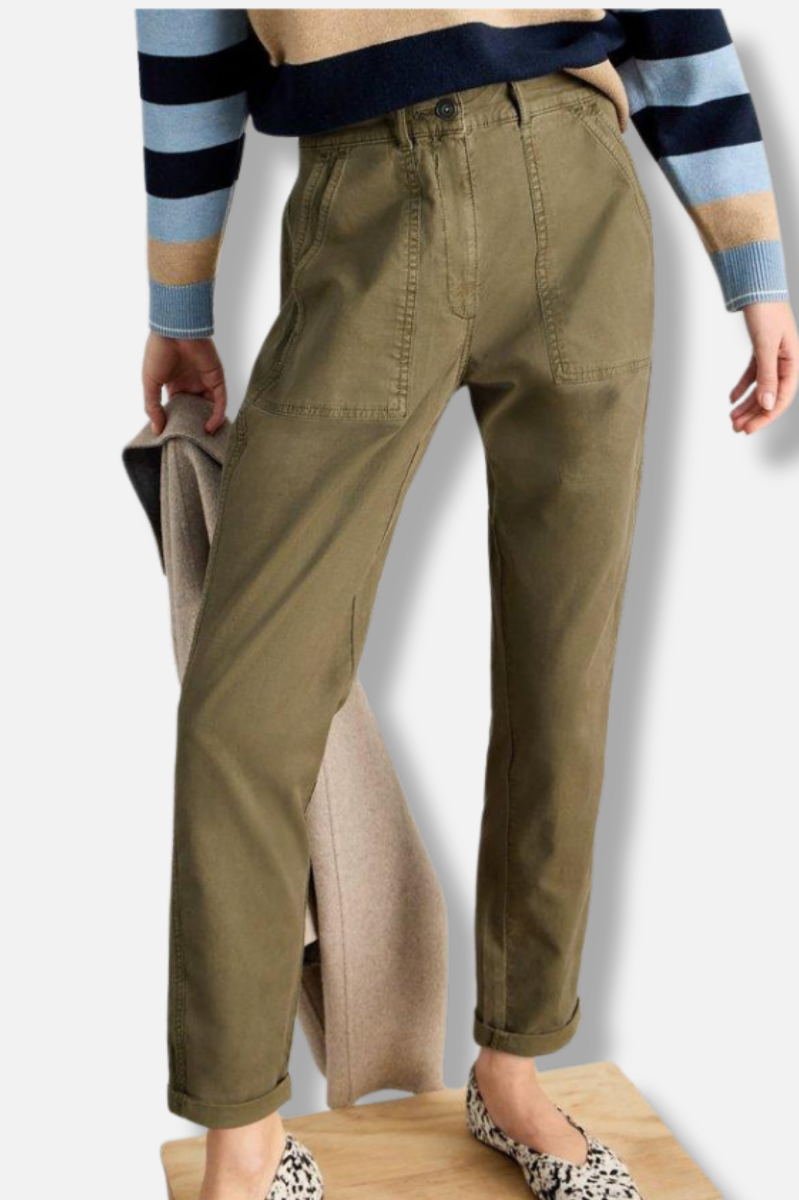 Twister Trousers - Khaki Green