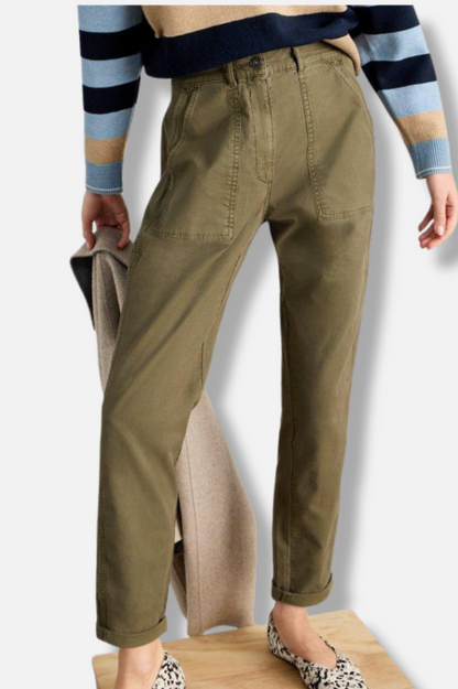 Twister Trousers - Khaki Green