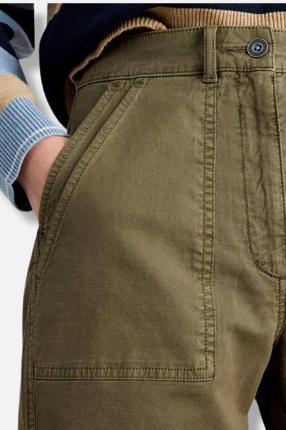 Twister Trousers - Khaki Green