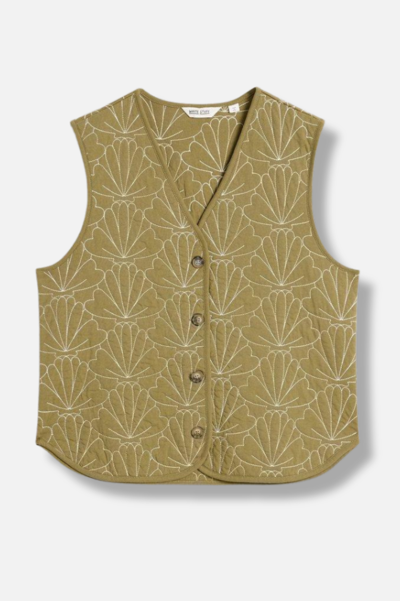 Ayra Vest - Green Multi