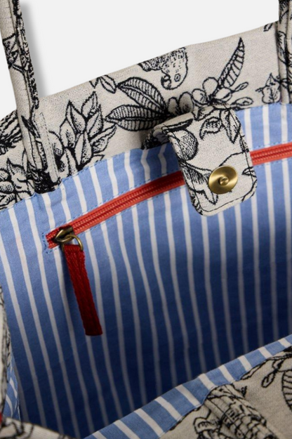 Jasmine Tote - Ivory