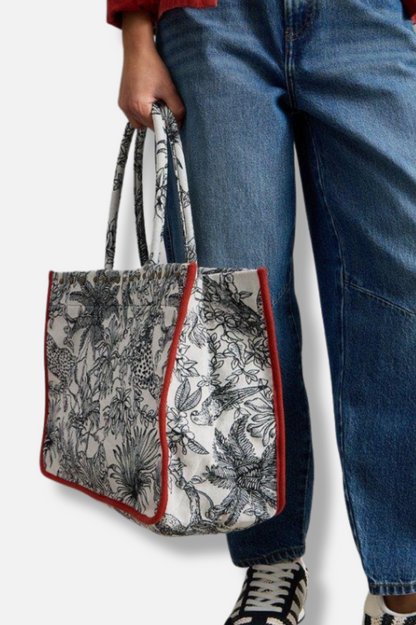 Jasmine Tote - Ivory
