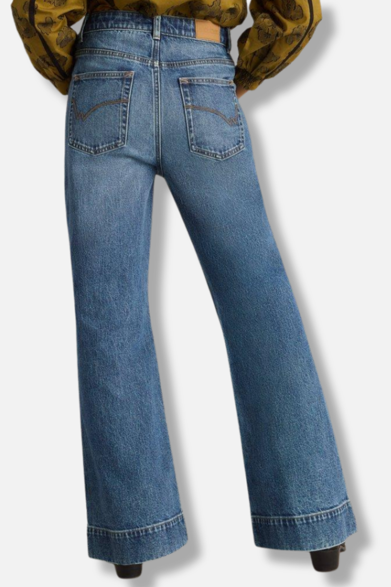 Frankie Flare Jeans - Denim