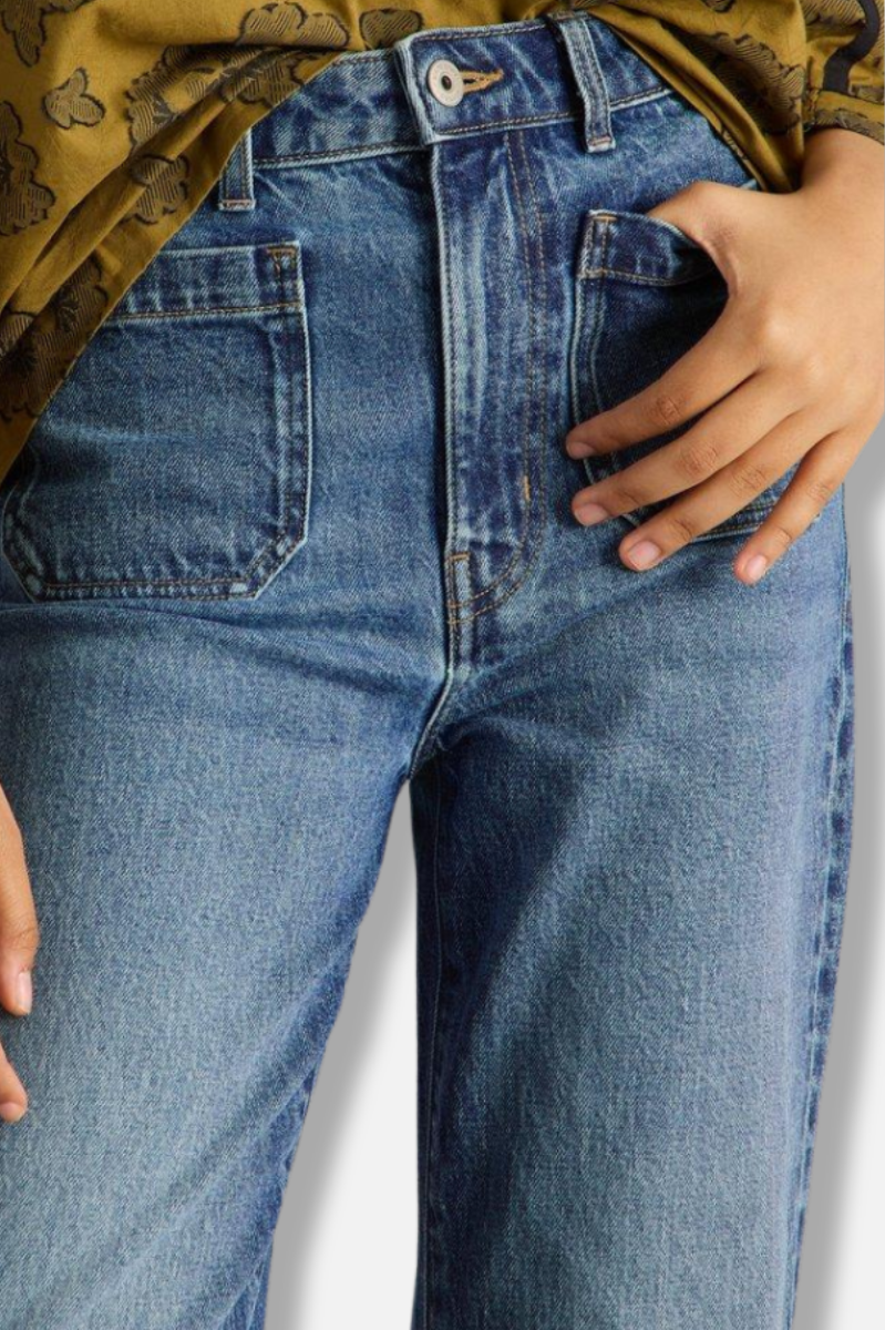 Frankie Flare Jeans - Denim