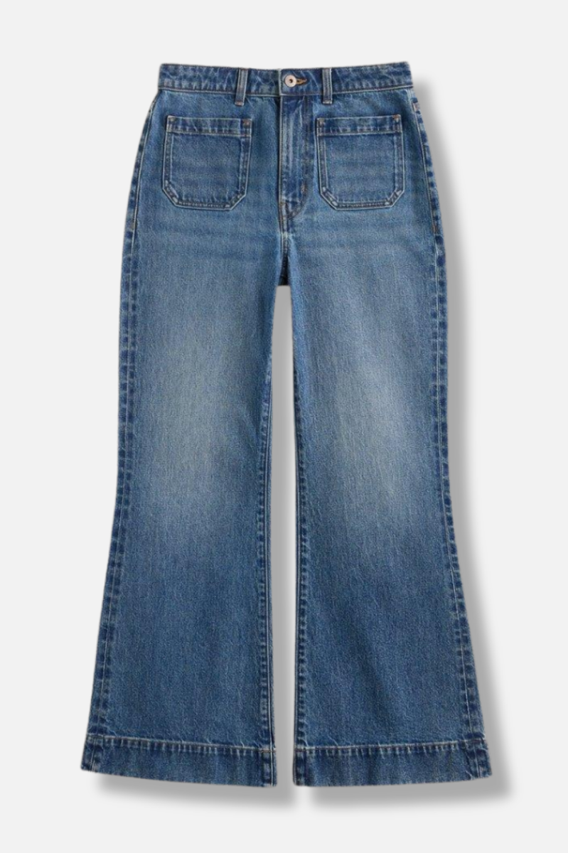 Frankie Flare Jeans - Denim