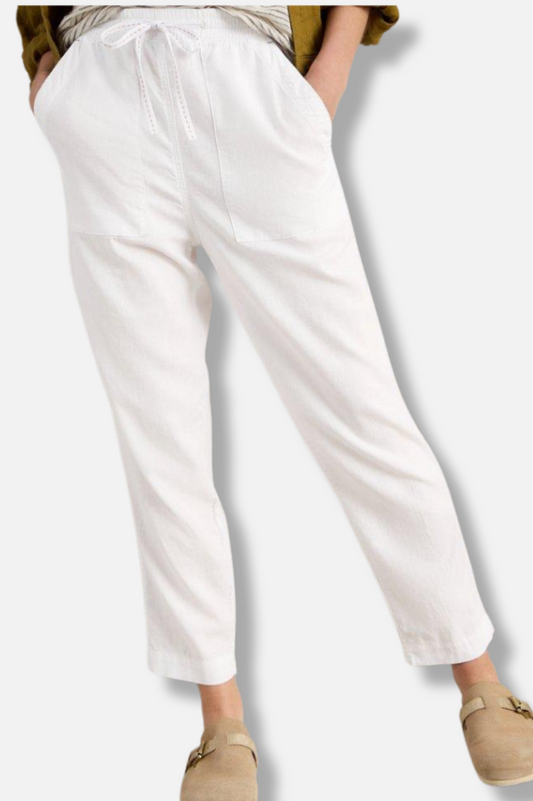 Ellie Trouser - White