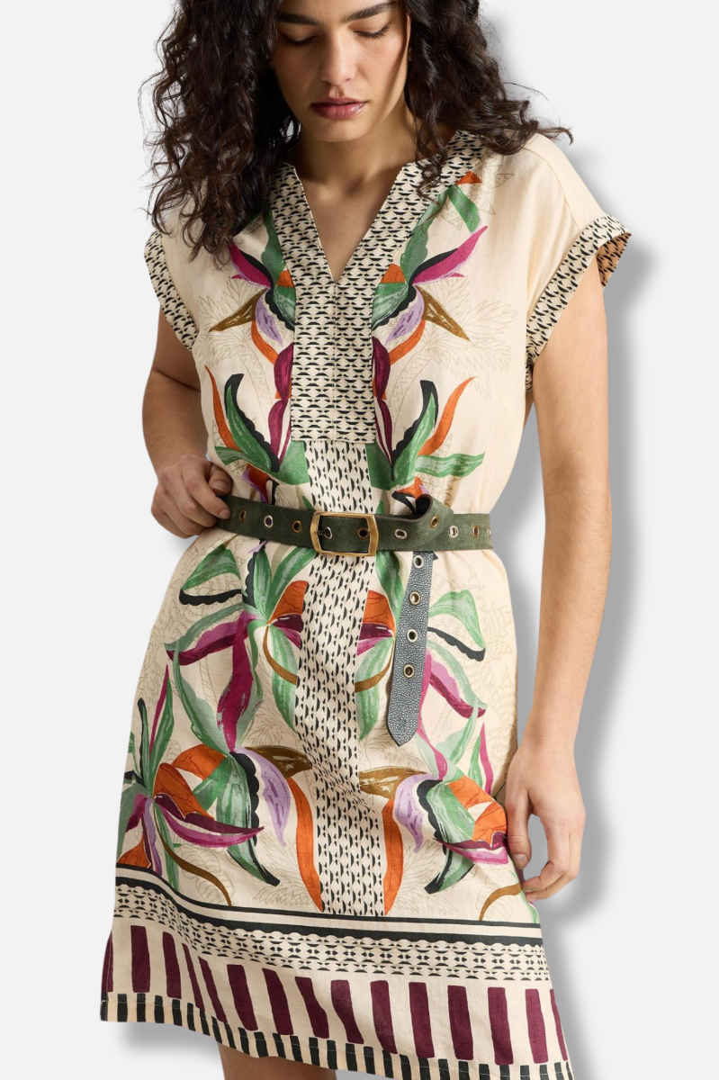 Jilly Dress - Natural 