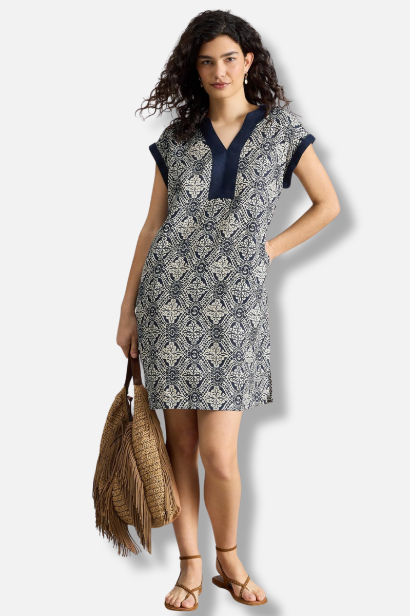 Jilly Dress - Navy
