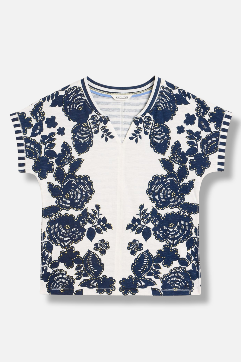 Nelly Top - Navy 
