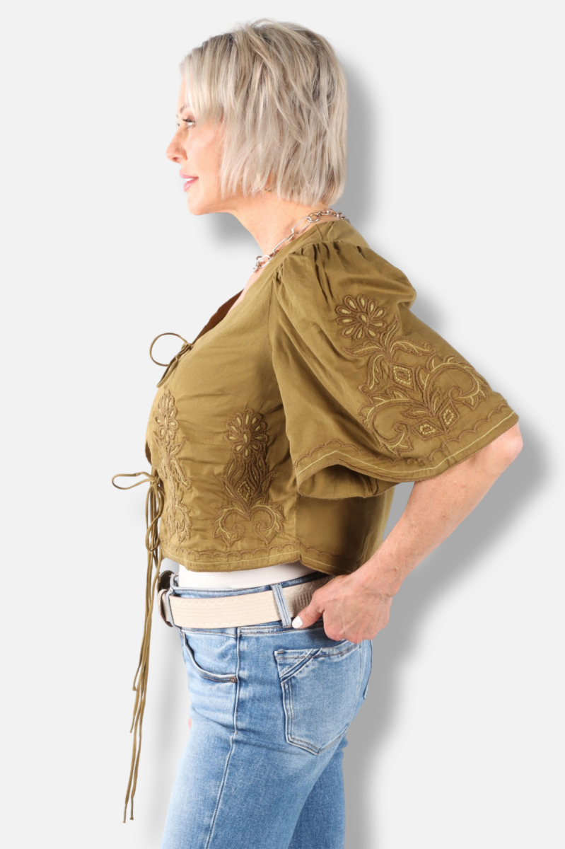 Erin Top - Khaki 