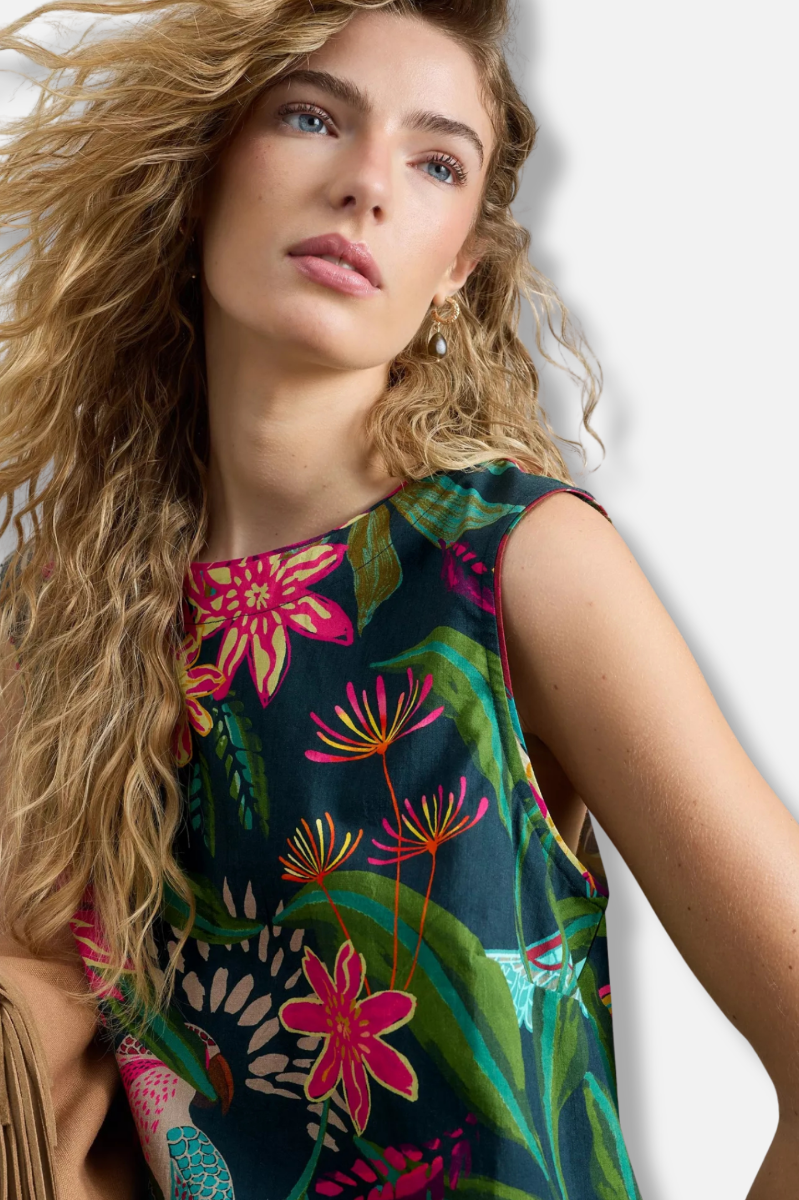 Matilda Vest - Green 