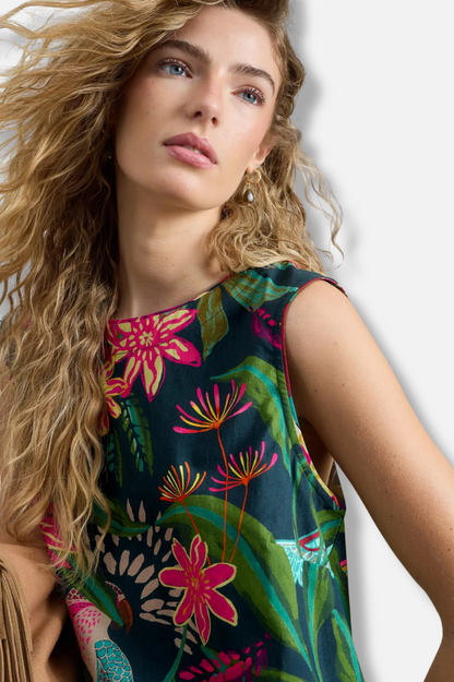 Matilda Vest - Green 