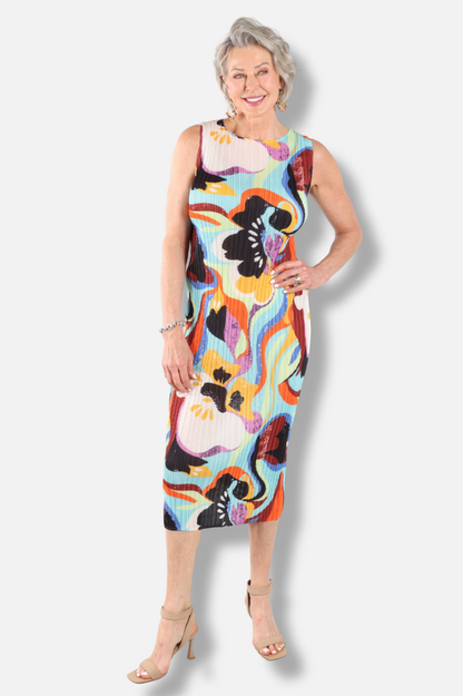 Mirage Sheath Dress - Multi Color
