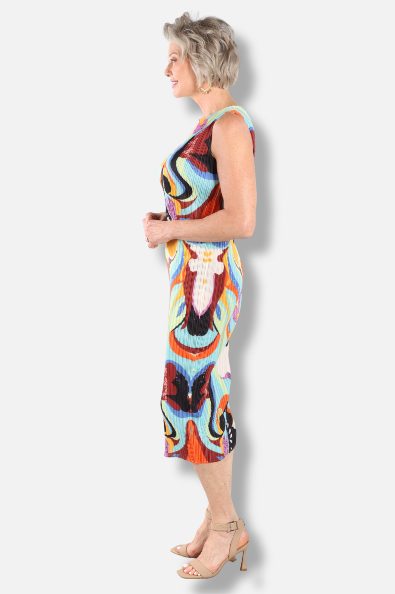 Mirage Sheath Dress - Multi Color