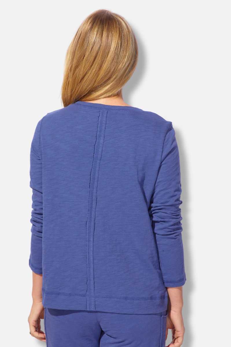 Stay Centered Tee - Navy