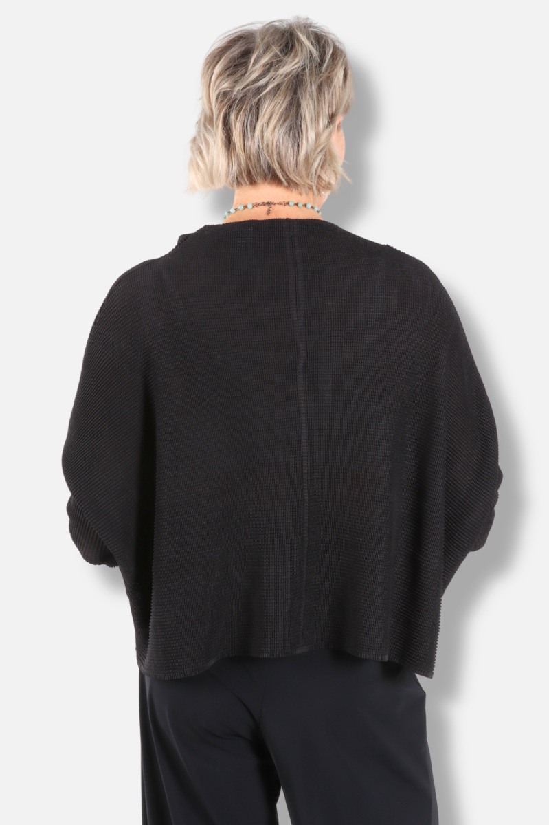 Joy V Neck Top - Black