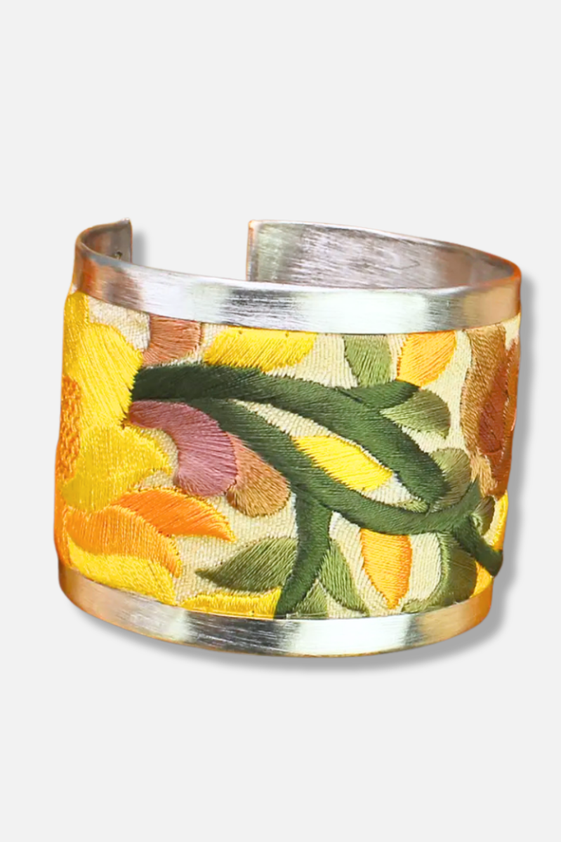 Cuff Bracelet - Yellow