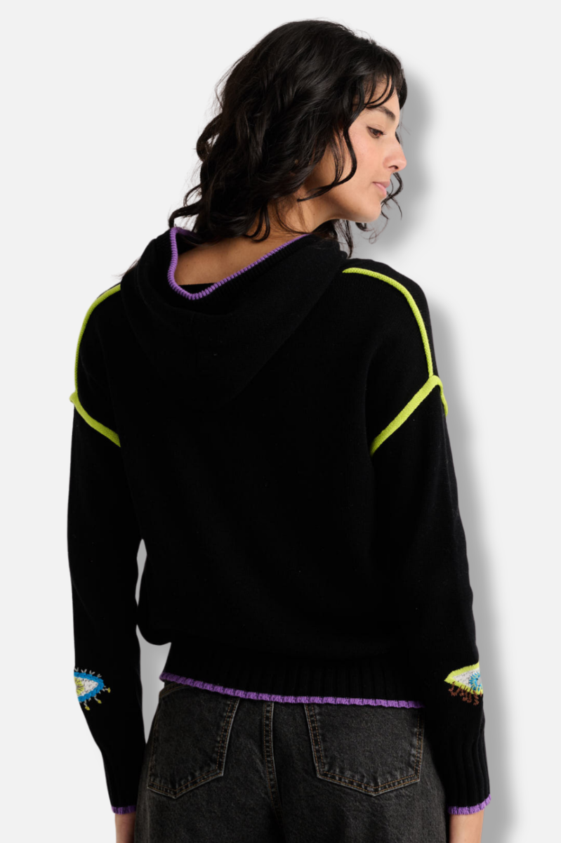 Mystic Eye Hoodie - Black 