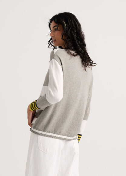 Crazy Stripe Sweater - Marl